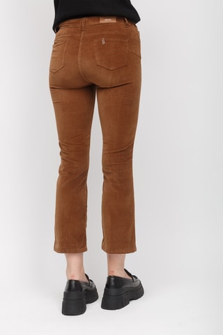 Jean taille haute - Marron