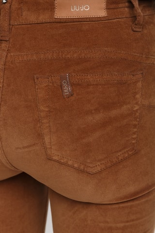 Jean taille haute - Marron