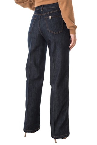 Jean taille haute - Bleu foncé