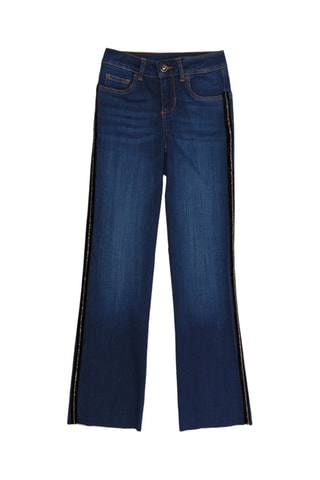 Jean bootcut 7/8 - Bleu