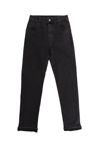 Jean taille haute - Noir