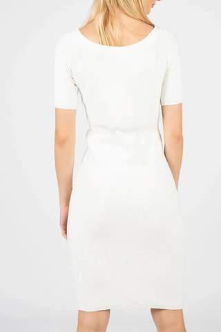 Robe fourreau - Blanc