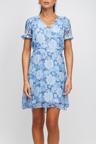 Robe patineuse - Bleu