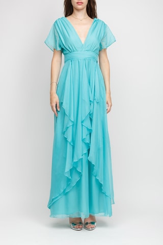 Robe longue - Turquoise