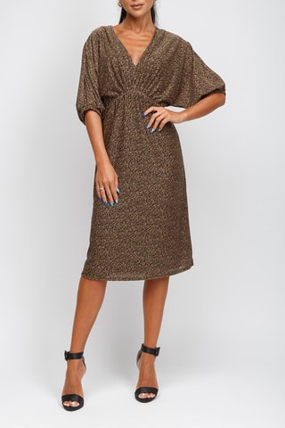 Robe droite - Marron