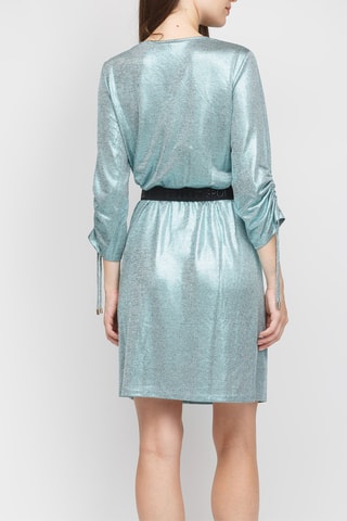 Robe - Bleu métallisé