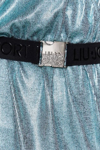 Robe - Bleu métallisé