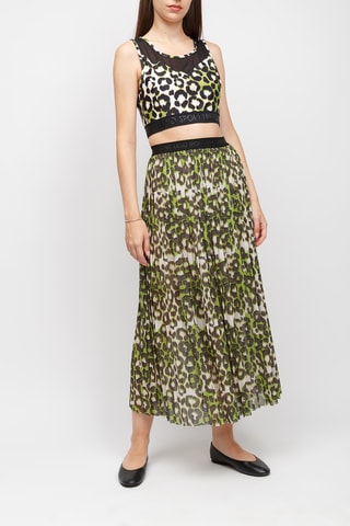 Robe longue sans manches - Vert