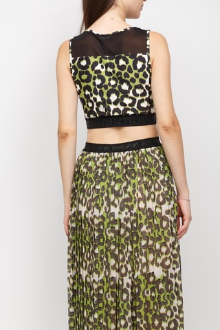 Robe longue sans manches - Vert