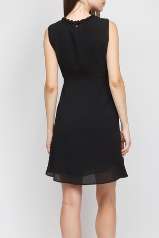 Robe courte sans manches - Noir