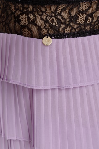 Robe courte sans manches - Lilas