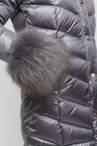 Doudoune à capuche - Gris