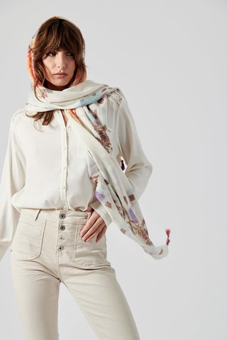 Foulard Fini - Blanc