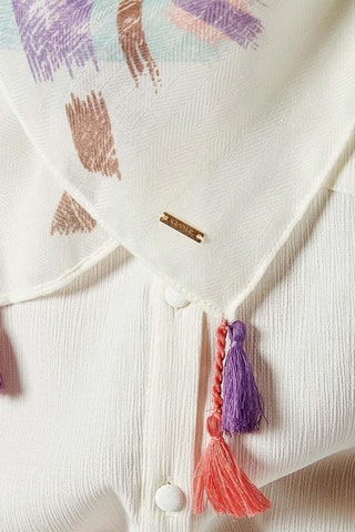 Foulard Fini - Blanc