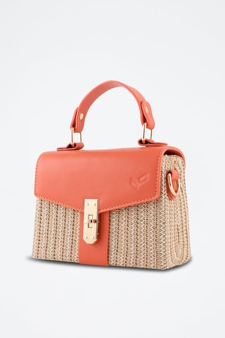 Sac à main Elsa - Corail