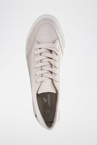 Tennis en coton biologique Blovas - Taupe clair