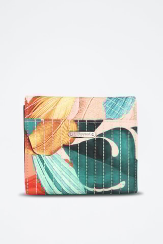 Portefeuille Citla - Orange et bleu