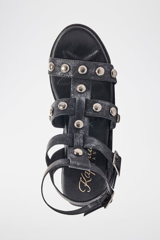 Sandales compensées Smith - Noir