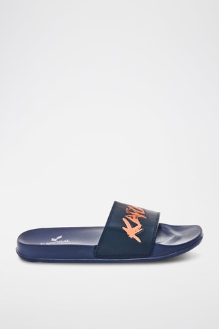 Claquettes Berlani - Bleu marine