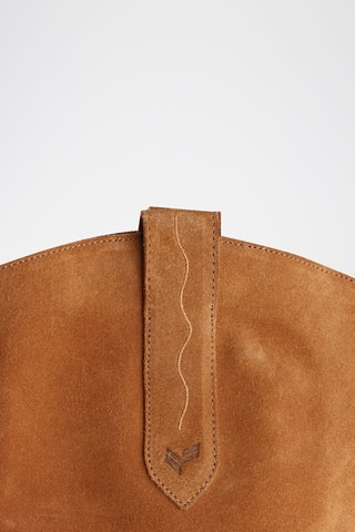 Cuissardes montantes en cuir Joane - Marron