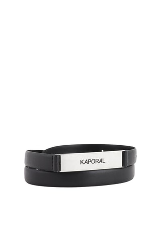 Ceinture en cuir - Noir