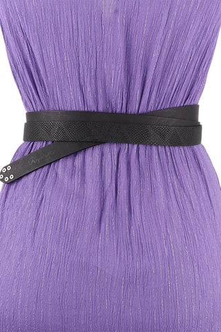 Ceinture en cuir Hupot - Noir