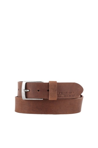 Ceinture en cuir - Marron