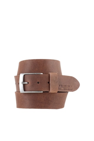 Ceinture en cuir - Marron