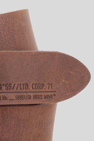 Ceinture en cuir - Marron