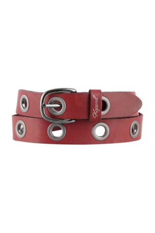 Ceinture en cuir Hudyt - Bordeaux
