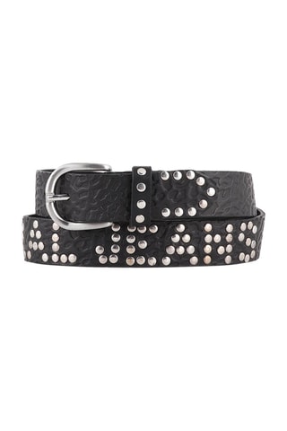 Ceinture en cuir Henda - Noir