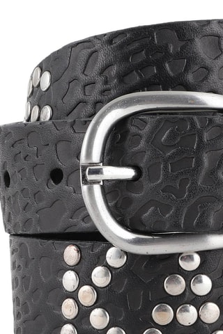 Ceinture en cuir Henda - Noir