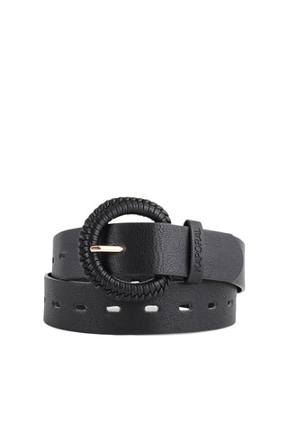 Ceinture en cuir Alix - Noir