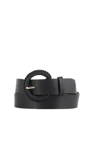 Ceinture en cuir Alix - Noir