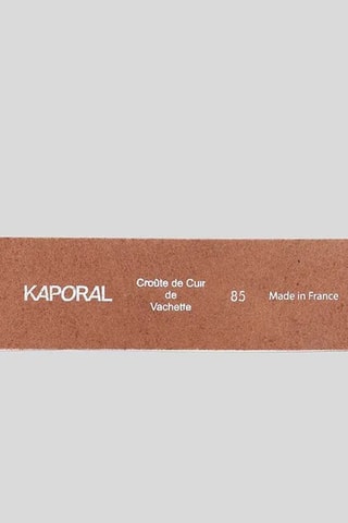 Ceinture en cuir - Beige