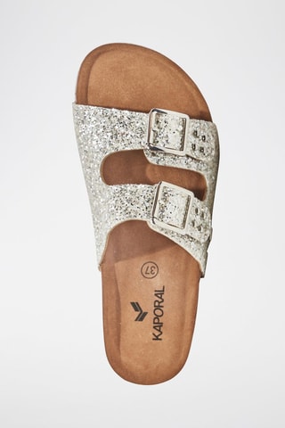 Mules Saturne - Argenté