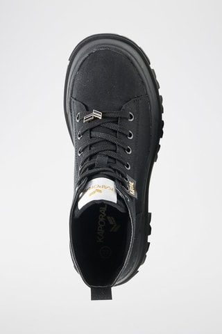 Bottines en coton biologique Tyler - Noir