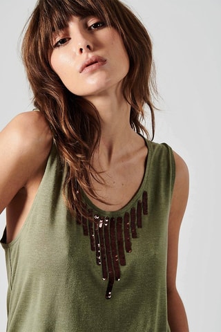 Débardeur - Vert kaki