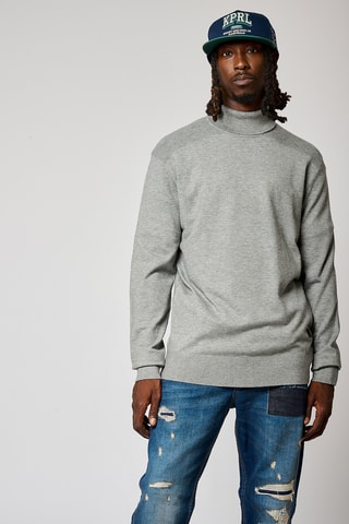 Pull regular Varia - Gris chiné