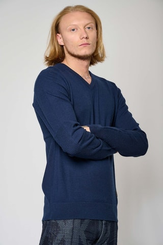 Pull regular Vily  - Bleu marine