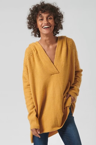 Pull à capuche Barry - Orange