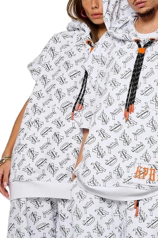 Sweat à capuche Vogy - Blanc