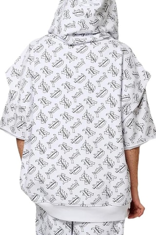 Sweat à capuche Vogy - Blanc