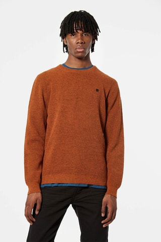 Pull en mérinos Sadak - Marron