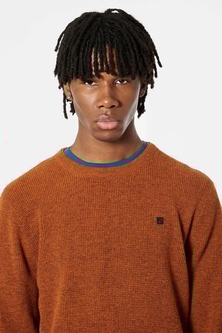 Pull en mérinos Sadak - Marron