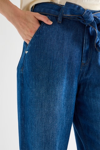 Jeans wide legs Brina- Blauw
