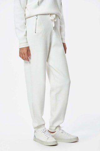 Jogging taille haute Justo - Blanc
