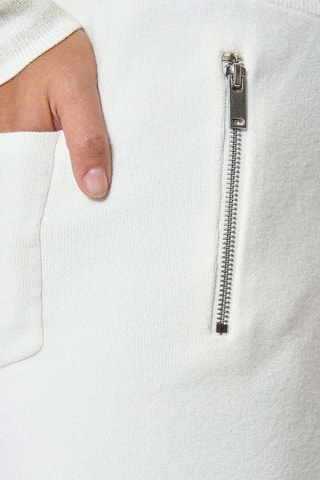 Jogging taille haute Justo - Blanc