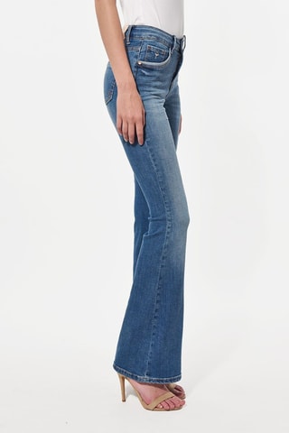 Jeans Flare Elba Blauw