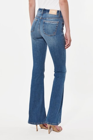 Jeans Flare Elba Blauw